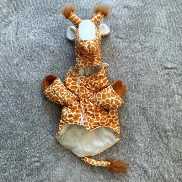 Spooky Night Giraffe Dog Costume Pet Size L Halloween Outfit - Picture 2 of 12